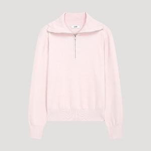 [리스트]와이드 카라 반집업 니트(TSKPOP50010)