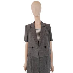 [숲]크롭 반팔 반더블 자켓 SB5TJ311