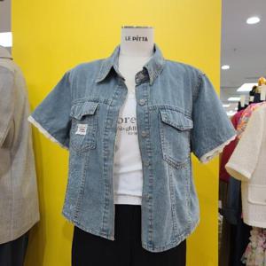 르피타 DP01 여름데님셔츠 L252USH651