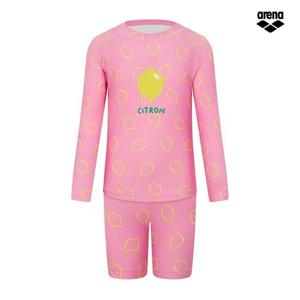 아레나  제스티 프룻 래쉬가드 세트 A5BG1GS31 PNK
