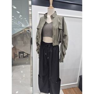 [르니앤맥코이]셔링 소매 숏 점퍼MM05TP700_YS