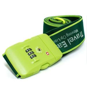 TE7156_3다이얼 TSA 가방끈 _그린