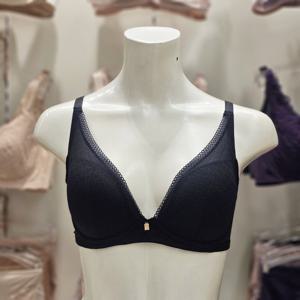 [트라이엄프] 편한 기본 매직 컴포트 노와이어 몰드 브라 TBWBRR11 BK