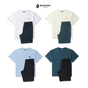 블랙야크키즈 택가99000원 S캠퍼반팔세트 1BKSEMU920