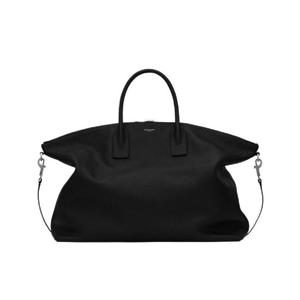 생로랑 자이언트 볼링 백 소프트 그레인 레더 블랙 649646-DTI0E-1000