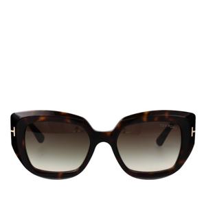 톰포드 하바나 그린 토르토이즈쉘 오버사이즈 선글라스 FT1192