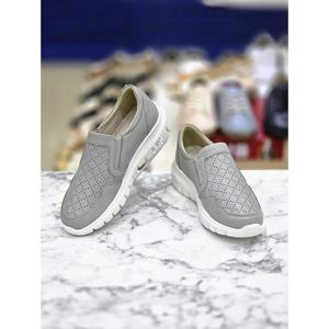 허시파피 세이브존05 여성 5CM 초경량 컴포트 캐주얼 펀칭 슬립온 단화 FJK3FR464