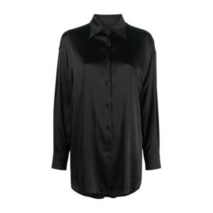 톰포드 릴렉스 핏 스트레치 실크 새틴 셔츠 CA3211 FAX881 LB99