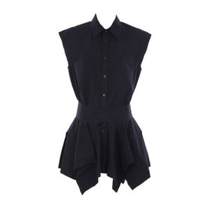 알렉산더왕 블랙 미니 셔츠 원피스 4WC3256786 001