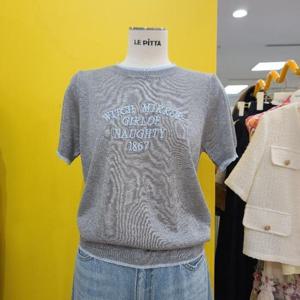 르피타 DP01 레터링 쿨니트티 L252BSW651