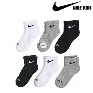 나이키키즈 DF 퍼포먼스 베이직 삭스 6PK 세트 5-7세 A252SO418P