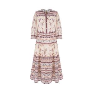 [크로커다일 레이디]에스닉 쉬폰원피스 CLEMOP111