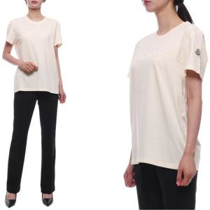 [몽클레어] 25SS 여성 로고 자수 반팔티셔츠 (8C00044 89AUO 034 25S)