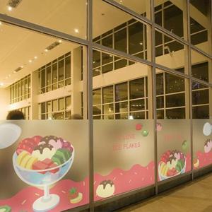 아트박스/낭만창고 dgse129-달콤한 과일빙수-반투명시트지