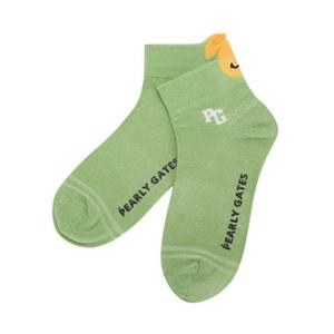 [파리게이츠] (521E1SC002)여성 스마일 포인트 단목 양말