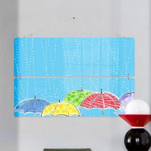 아트박스/꾸밈 nk686-멀티아크릴액자_비오는날(2단대형)