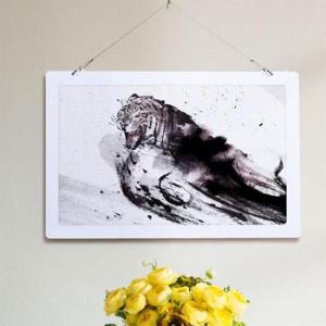 아트박스/꾸밈 np983-행잉액자_강렬한호랑이기운(사각가로대형)