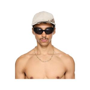 마틴로즈 볼캡 SSENSE 익스클루시브 베이지 롤 백 볼캡 252892M139000