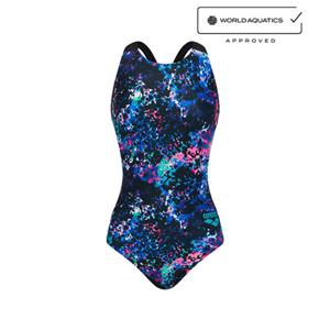 [아레나] (A5BL1CO02_BLK) 여성 와일더 선수 원피스 레이서백