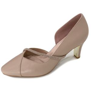 [에스콰이아(남성화)]여성화 천연양가죽 사이드오픈 7cm펌프스 PFESHP576