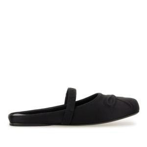 마르니 블랙 패디드 어퍼 라운드 토 플랫 SBMS010400 P245500N9