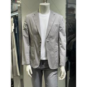 BASSO 세이브존01 카키 스트레치 면스판 캐주얼 콤비 자켓 Z2JK82A