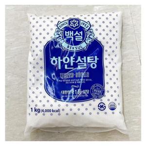 백설 하얀설탕 1kg x 2개 32301