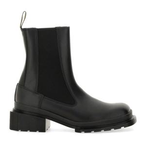 닥터마틴 블랙 가죽 블록 힐 첼시 부츠 32069001 BLACK