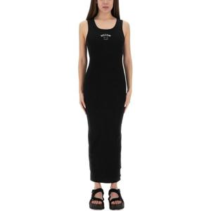 모스키노 로고 스쿱 넥 맥시 원피스 04148237 1555