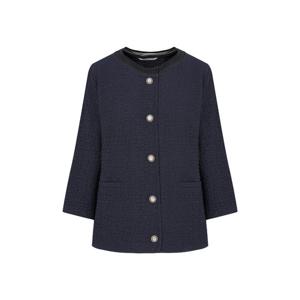 [크로커다일 레이디]쭈글이 메쉬 시보리 가디건 CLEMTS103