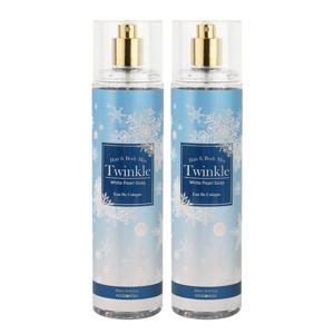 (1+ 1)NEW 트윙클 화이트 펄 솝(비누향) 바디미스트 250ml