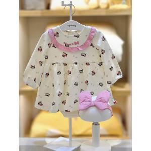 아가방 세이브존02 핑크  머리띠 바디수트 03s527952