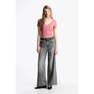 타미진 여성 찰리 루즈 와이드 데님 팬츠 (T32F6NEW37TWT1)