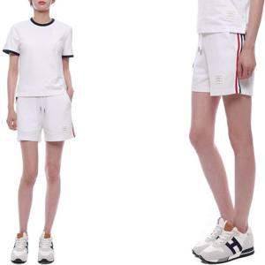 [톰브라운] 25SS 여성 RWB 스트라이프 피케 쇼츠 팬츠 (FJQ015A 00050 100 25S)