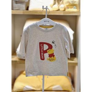 아가방 세이브존02 오트밀  포인트7부티셔츠 03s521005