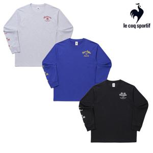 [르꼬끄] 남녀공용 유니 헤리티지 그래픽 루즈 긴팔티셔츠 QQ323LRL84