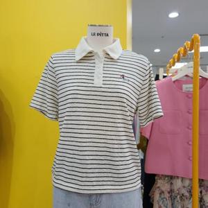 르피타 DP01 스트라이프  카라티셔츠 L252BTS851