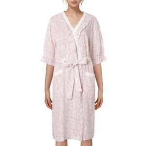 [바바라(언더웨어)]크레이프 5부반팔 로브가운AGW4601R