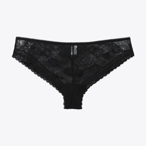 [섹시쿠키][시스루]블랙망 자수 레이스 메세지 치키팬티SCWPB033