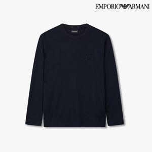[엠포리오 아르마니]남성 엠보싱 로고 크루넥 티셔츠(A515326006)