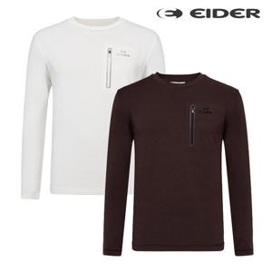 [아이더] 25FW 베이직 남성 긴팔 라운드 티셔츠 DMU25203