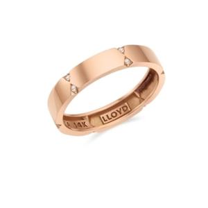 [로이드] 심플 메탈 여성 14k 골드 반지 커플링 LRF23081D