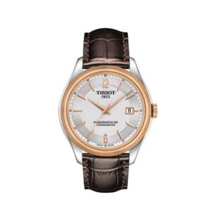 티쏘 남성 가죽 시계 발라드 T108.408.26.037.00