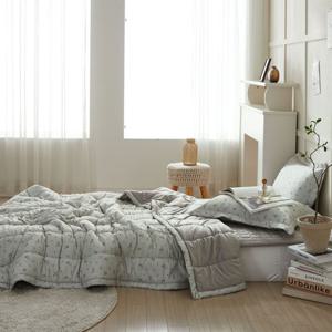 [르헤브] 들꽃 단면 극세사 이불 패드세트 (싱글/SS)