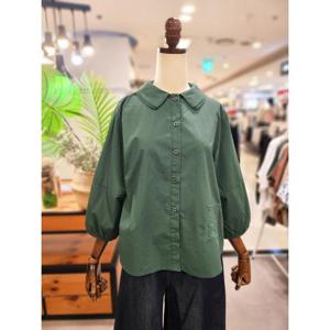 스테파니 세이브존01 이중 카라 셔츠 A25SH5310