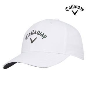 캘러웨이 CG 우먼스 리퀴드 솔리드 여성용 골프모자 화이트/홀로그램