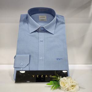 [예작]예작YJ3SBS164 깔끔 슬림핏 미니체크 코튼폴리 긴팔셔츠_S