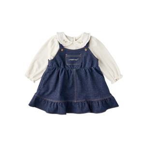 밍크뮤HB(IN)소프트져지데님원피스상하복(35A1361004) 신생아선물 유아동의류 돌