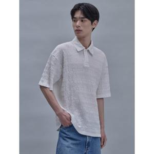 [Shift.G] Wave Texture Polo  White (GS5342P011)