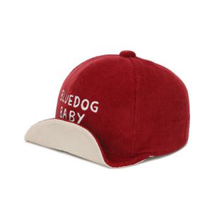 [블루독베이비8] FW25 코듀로이 심볼 캡 (45A1480005) (BLUEDOG BABY 유아 출산 백일 선물 도트 강아지 내